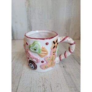 Vintage candy gingerbread‎ mug cup xmas home decor